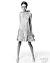 Vogue Twiggy Photograph, Framed Print (18x24-inch)
