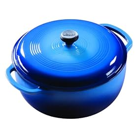 Lodge Logic Enamel Cast Iron Dutch Oven, 6-Quart