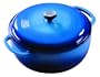 Lodge Color 6-Quart Dutch Oven, Caribbean Blue