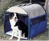 Portable Pet Home / Carrier / Crate - Large - Blue