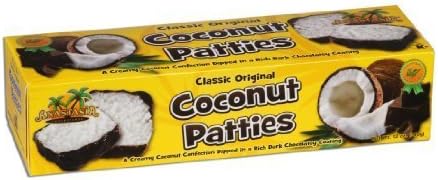 Anastasia Confections Coconut Patties, Original, 12-Ounce (Pack of 4) by Anastasia Confections [Foods]