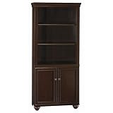 Savannah 5-Shelf Bookcase - Mocha Cherry