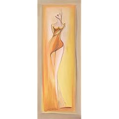 Eurographics JOS1301 Hochwertiger Kunstdruck, J�rg Schr�der, Light Figure III 13 x 35 cm