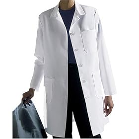 Medline Classic Lab Coat - White