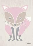 Oopsy Daisy Modern Animals Canvas Wall Art, Vixen, 10" x 14" by Oopsy Daisy [並行輸入品]