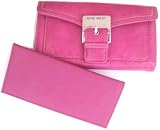 Nine West Hipster Checkbook Wallet in Magenta