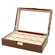 Watch Box Storage Chest For 10 Watches Extra Clearance Cherry Lacquer Finish Inlaid Top Watch Box Storage Chest For 10 Watches Extra Clearance Cherry Lacquer Finish Inlaid Top