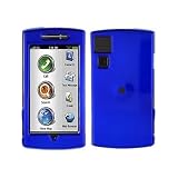 Crystal Hard Blue Solid Faceplate Cover Case for ASUS GARMIN NUVIFONE G60 [WCP499]