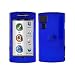 Crystal Hard Blue Solid Faceplate Cover Case for ASUS GARMIN NUVIFONE G60 [WCP499]