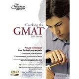 Cracking the GMAT with DVD, 2009 Edition (Graduate School Test Preparation)