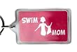 BaySix Swim Mom Keychain