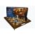 Wooden 3 in 1 Chess/Draughts/Backgammon Compendium
