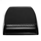 Polished Black Bonnet Air Duct Scoop Flow Intake Turbo Hood Vent Grille For BMW X5... by OEM