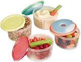 Fit & Fresh Smart Portion Chill Container Set, 1 Cup (Pack of 3)