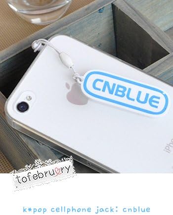 CN Blue Cellphone Jack Charm