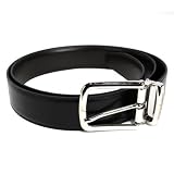 Gianfranco Ferre Men's Reversible Solid Brown/Black Leather Belt