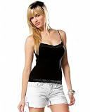 bebe Lace Trim Seamless Cami