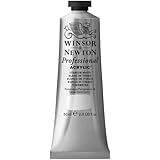 Winsor & Newton Professional Acrylic Color Paint, 60ml Tube, Titanium White