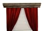 BCL Drapery Hardware 82MAVS Curtain Rod Cornice, Marion Custom Molding, Verona Silver, 82-Inch