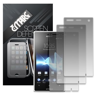 EMPIRE 3-Pack -Sony Xperia acro S LT26w Matte Anti-Glare Screen Protectors
