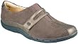 Clarks Womens Unstructured Fog Chocolate Slip-Ons