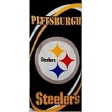 Pittsburgh Steelers Circle NFL Fiber Reactive Pool/Beach/Bath Towel