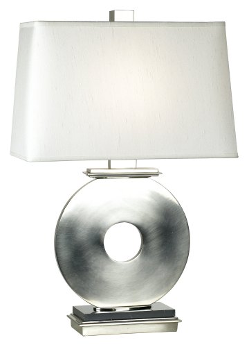 Robert Abbey Antique Silver Table Lamp