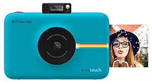 Polaroid Snap Touch Instant Print Digital Camera With LCD Display (Blue) with Zink Zero Ink Printing Technology