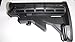 Butt Stock High Impact A-frame Design with Quick Disconnect Hook Color Black