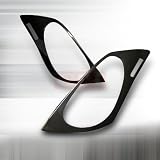 Nissan 2003-2007 Nissan 350Z Eye Lids/ Eyelids For Head Lamps/ Lights - Abs Black Performance