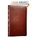 ESV Thinline Bible, Premium Calfskin Leather, Cordovan, Red Letter Text