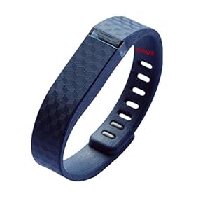 NIUTOP Fitbit Flex Wristband Wrist Band Bracelet with Clasp Replacement Accessory for Fitbit Flex Activity and Sleep Tracker (3D Deep Blue, Large)