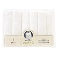 Gerber Organic Cloth Diapers 6-pk. - White