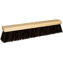 Magnolia Brush 5618-A 18-Inch Red Coarse Black Plastic Mix Floor Brush