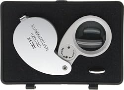 SE 30X Illuminated Jewelers Loupe