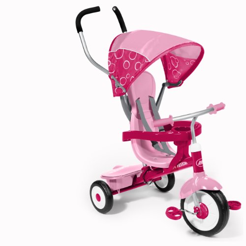 Great Features Of Radio Flyer 4-in-1 Trike, Pink