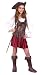 Girls Buccaneer Pirate Costume - Child Large