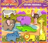 kids and infants educational toys item: LIGHTS CAMERA INTERACTION SAFARI CHUNKY PUZZLE