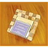 8 x 8 x 1 3 5 Checkerboard Design Mincing Board and Knife by SimplyWood