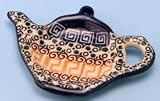Polish Pottery Tea Bag Holder 5 x 3 1/4
