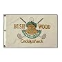 Caddyshack Bushwood Country Club Gopher logo golf pin flag