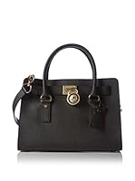 Michael Kors Bolso asa de mano 30S2GHMS3L (Negro)