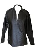 Native American Leather Shirt-jacket