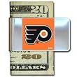 Philadelphia Flyers Pewter Money Clip