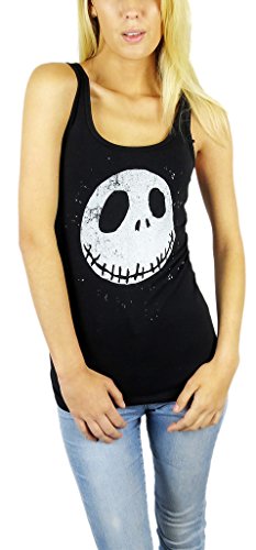Disney Nightmare Before Christmas Womens Tank Top X-large Black