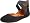 Gentle Souls Women's Bay Unique Flat,Black,6 M US