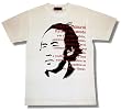 坂本龍馬/アウトローサムライTシャツ/メンズ/黒/白