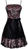 41n5irUEKeL. SL160  Satin Lace Bubble Dress Cocktail Prom Holiday Gown JR Plus Size   XL