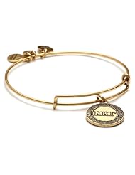Alex and Ani "Sorority" Kappa Kappa Gamma Expandable Wire Bangle Bracelet