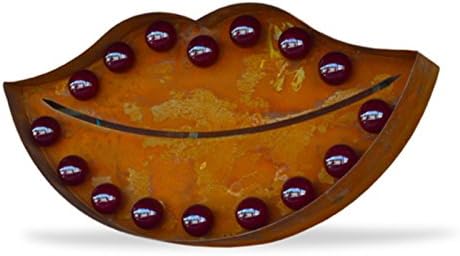 Iconics ed Red Bulb Lips Marquee Light